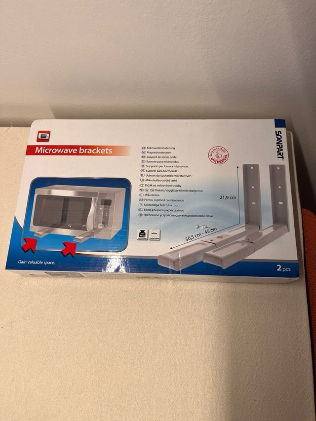 Soportes microondas Scanpart - 2uds