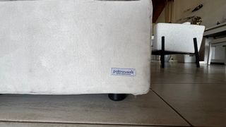 Divano 2 posti beige sfoderabile