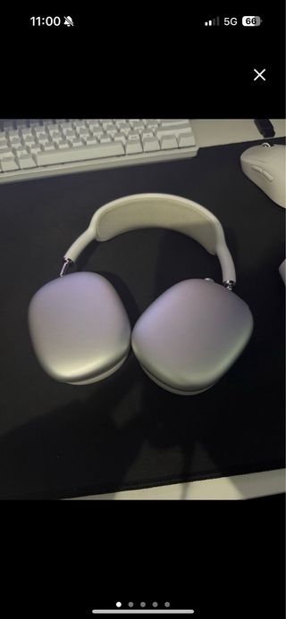 Apple AirPods Max Argento (with the box)