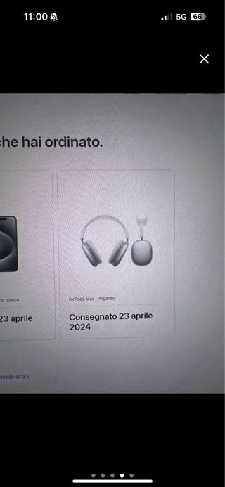 Apple AirPods Max Argento (with the box)