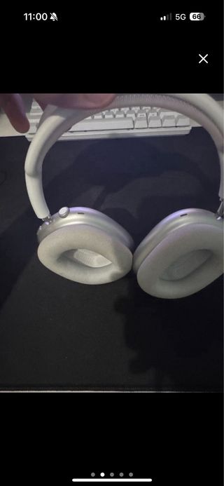 Apple AirPods Max Argento (with the box)
