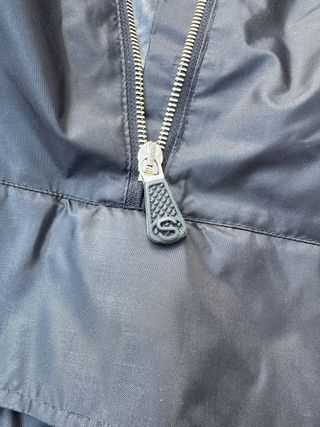 Bellissimo parka impermeabile Superga nero