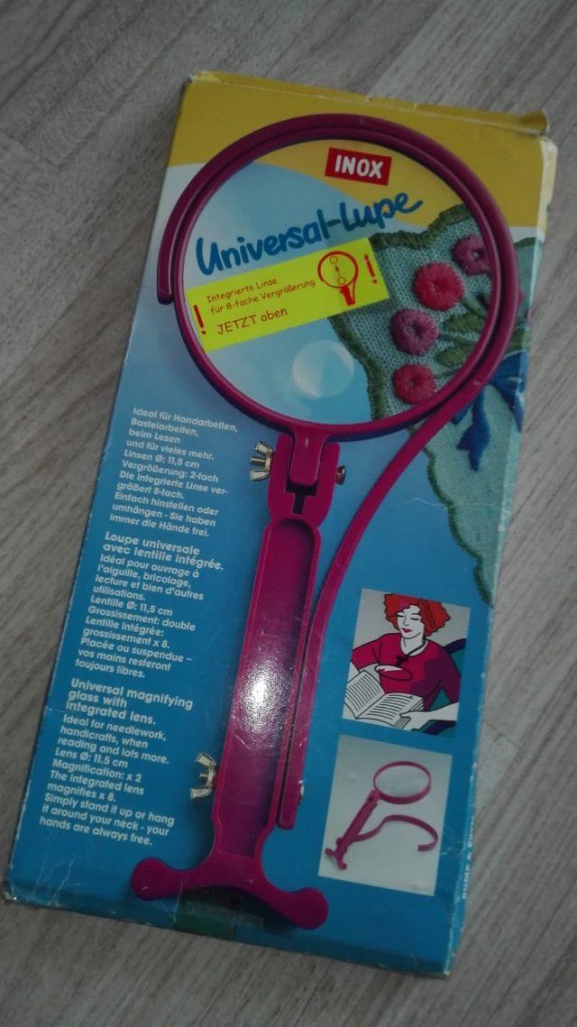 Lupa Universal INOX 8x