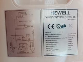Climatizzatore Howell 9000 BTU - Bianco