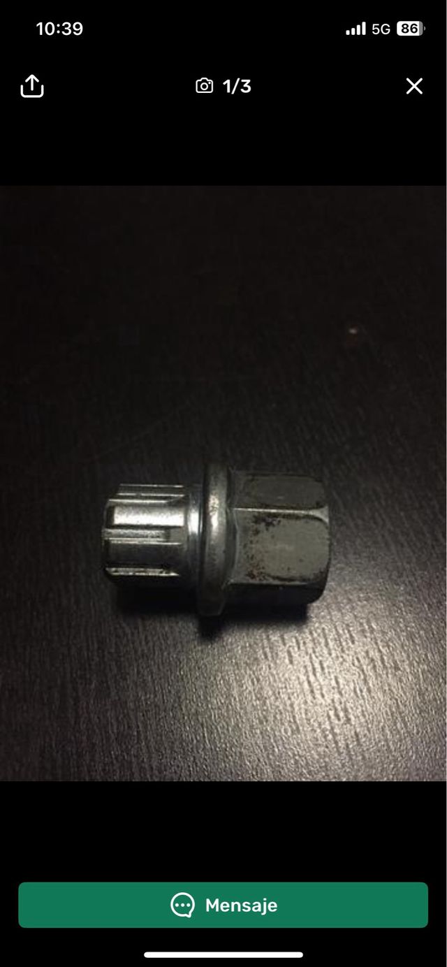 Tuerca antirrobo Skoda Yeti