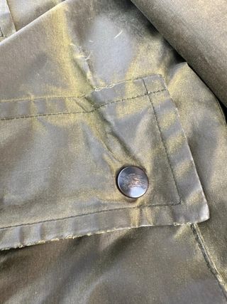 Parka/Trench Burberry vintage verde oliva