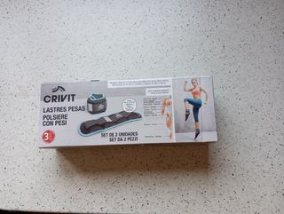 Pesas tobillo Crivit 0.75kg x2