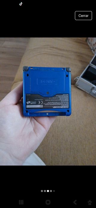 Game Boy Advance SP Azul
