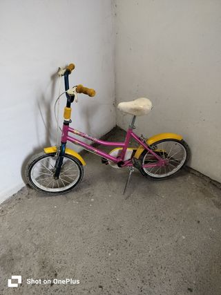 Bici bimba rosa vintage