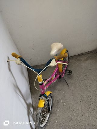 Bici bimba rosa vintage