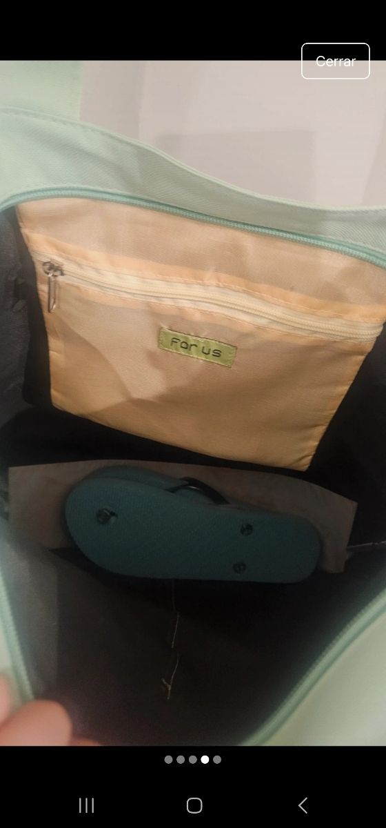 Bolso playa multicolor