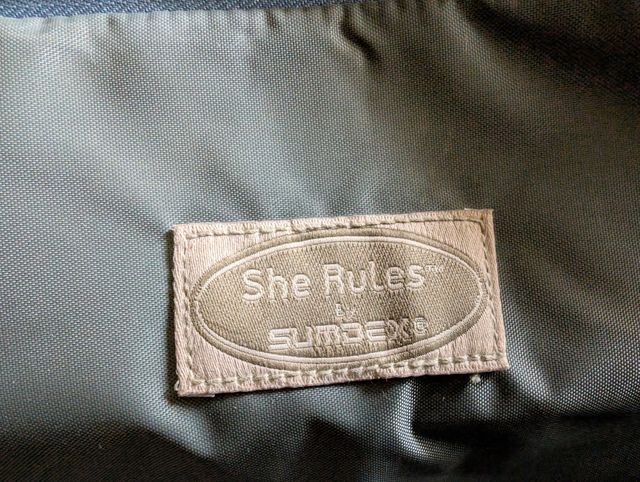 Maletín portátil azul - Bolso bandolera