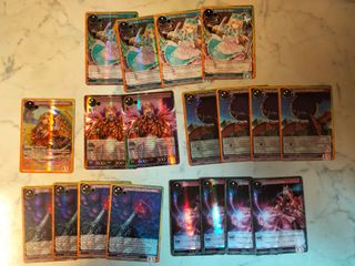 100 Carte Force of Will MOA - Ottime condizioni