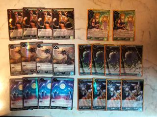 100 Carte Force of Will MOA - Ottime condizioni