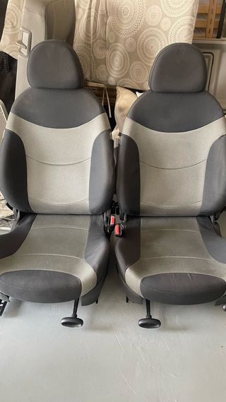 Asientos Mini R53 - Gris y Negro