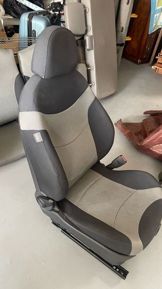 Asientos Mini R53 - Gris y Negro