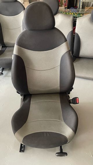 Asientos Mini R53 - Gris y Negro
