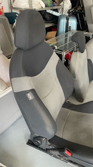 Asientos Mini R53 - Gris y Negro