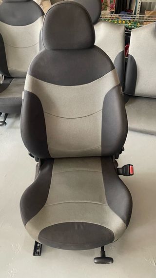 Asientos Mini R53 - Gris y Negro
