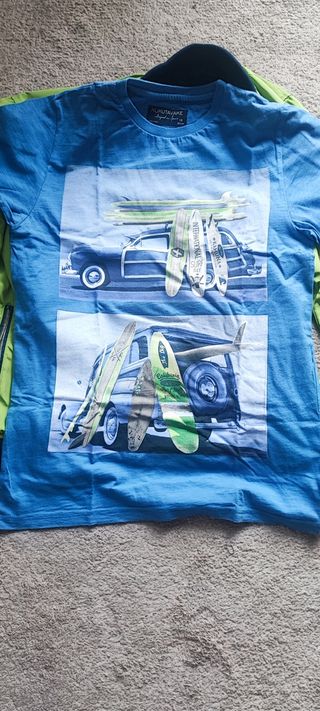 Chaqueta bomber reversible para adolescentes.