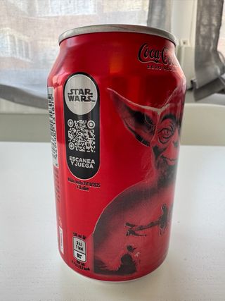 Lattina Coca Cola Yoda Star Wars