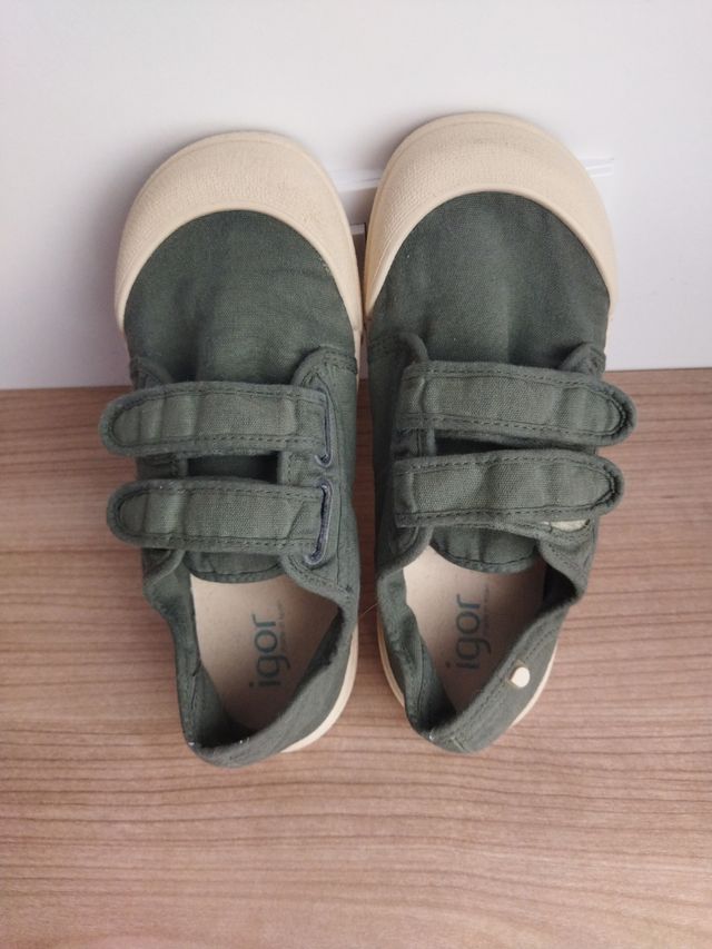 Igor T34 lona verde. Utilizadas sólo una vez