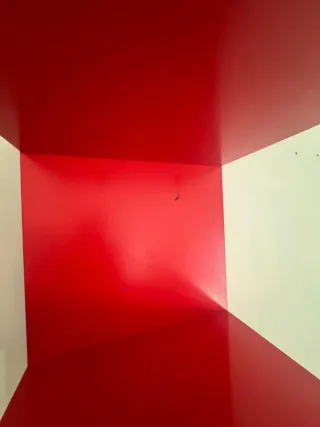 Estantería Ikea Lack roja