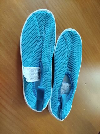Escarpines Decathlon turquesa niñ@