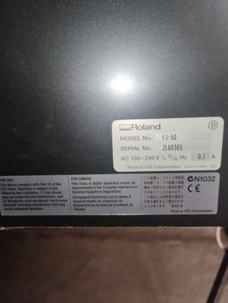 Impresora Roland Hi-FiJet FJ-50