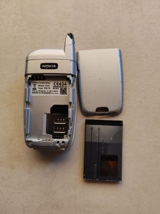 Nokia 6101 - Cellulare vintage bianco e argento