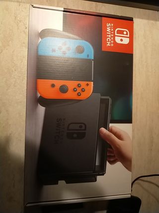 Nintendo Switch - Console Blu/Arancione