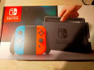 Nintendo Switch - Console Blu/Arancione