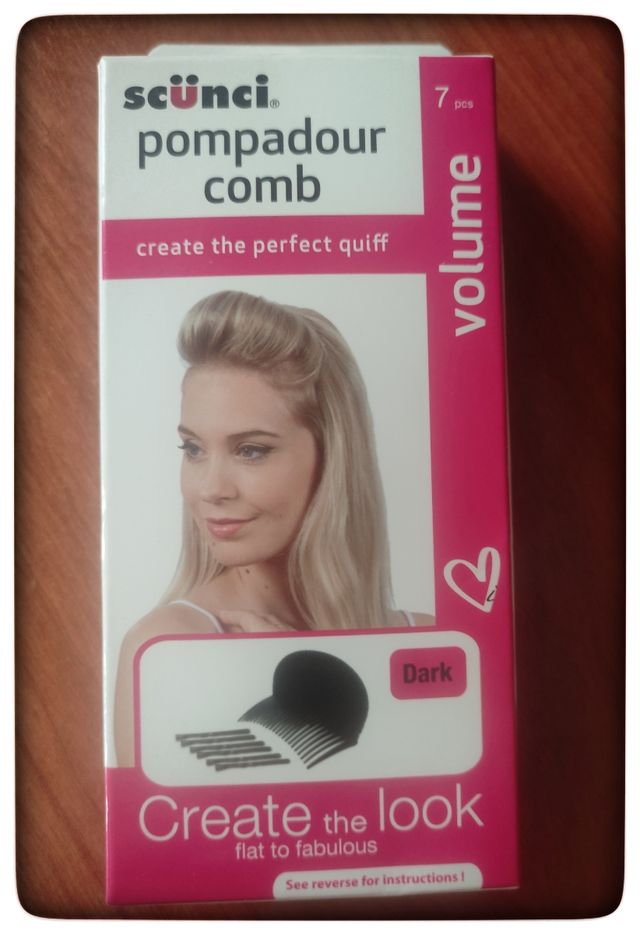 Peine Pompadour Scünci - 7 piezas