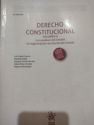 Derecho Constitucional Volumen II 10ª Edición 2...