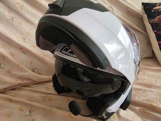 Casco moto NZI HELMETS blanco