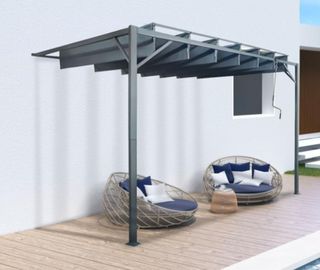 Pérgola BAHIA 4x3m - Gris