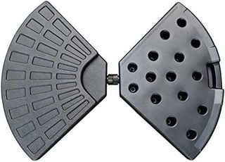 Set 4 Supporto Pesi Ombrellone Riempibile Palo da