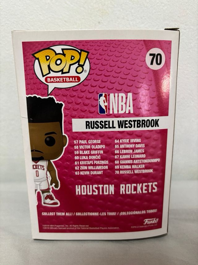 Funko Pop NBA Russell Westbrook #70