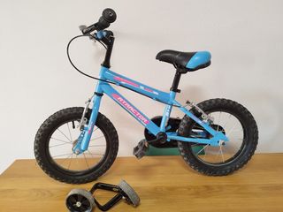 Bicicleta infantil 14" ATRACTOR azul