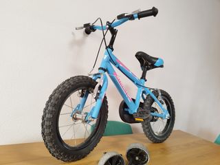 Bicicleta infantil 14" ATRACTOR azul