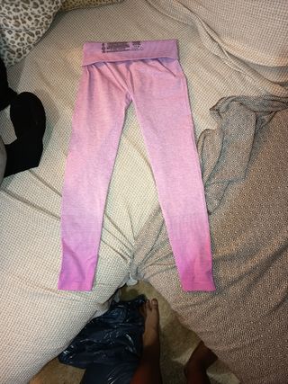 Leggins deportivos | Lila degradado