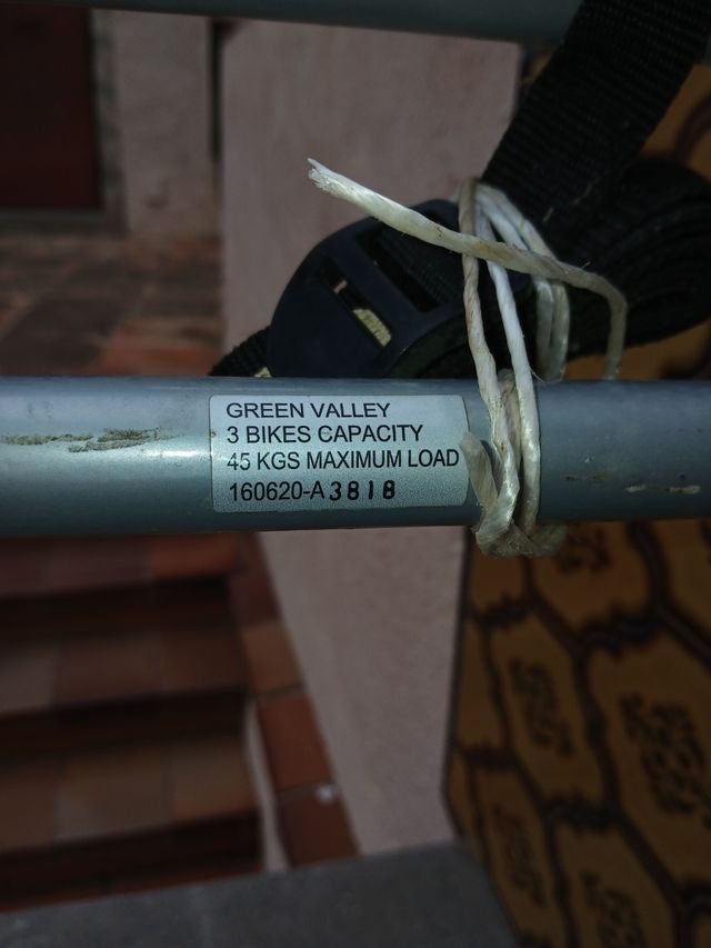 Portabicicletas Green Valley 2 bicis