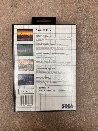 Sega Assault City - Gioco Sega Master System
