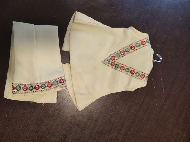 Traje Nancy años 70: hippy