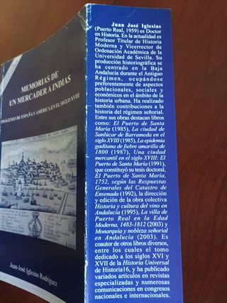 Memorias de un mercader a indias