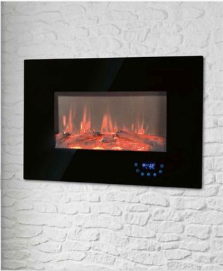 Chimenea eléctrica 2000W - Negra