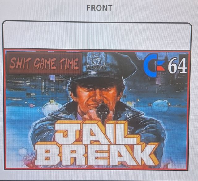 Commodore 64 Jail Break - Gioco Floppy Disk