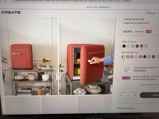 Nevera retro Create 48L