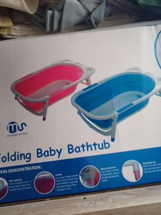 Bañera Bebé Plegable