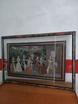 Cuadro seda India - Arte original